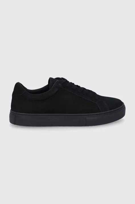 Semišové boty Vagabond Shoemakers Paul 2.0 černá barva
