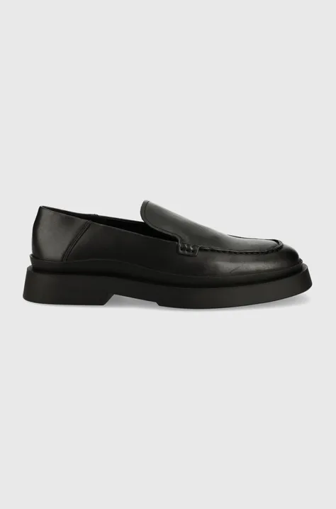 Кожаные мокасины Vagabond Shoemakers Mike мужские цвет чёрный