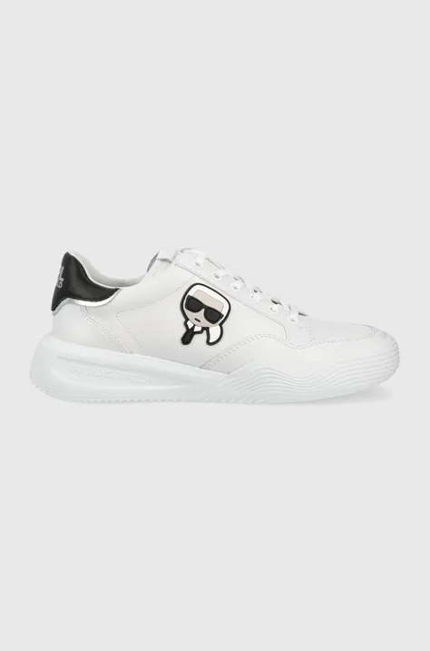 Шкіряні кросівки Karl Lagerfeld Kapri Run колір білий
