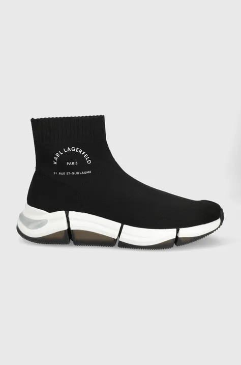 Черевики Karl Lagerfeld Quadro колір чорний