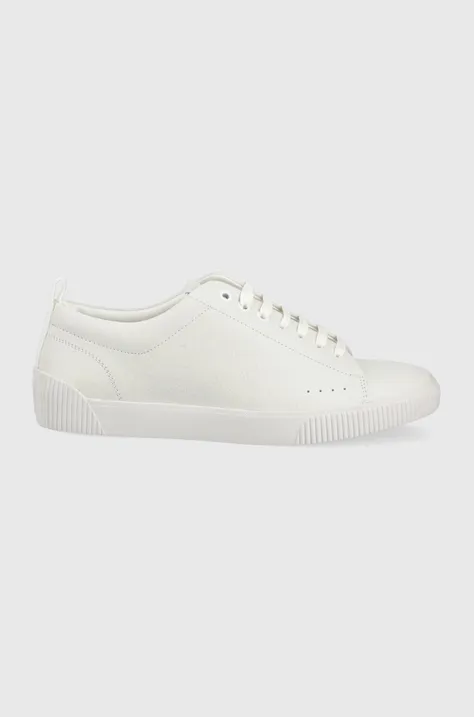 Topánky HUGO Zero biela farba, 50471315