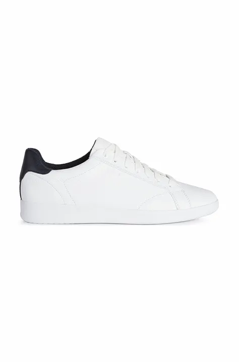 Geox sneakersy skórzane kolor biały