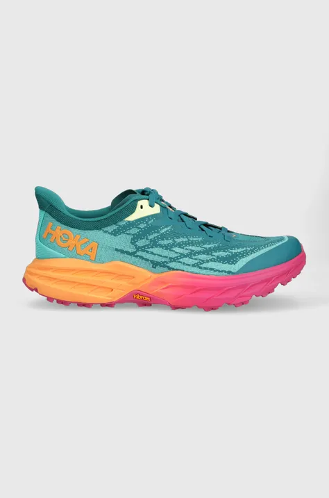 Hoka futócipő Speedgoat 5 zöld, 1123157