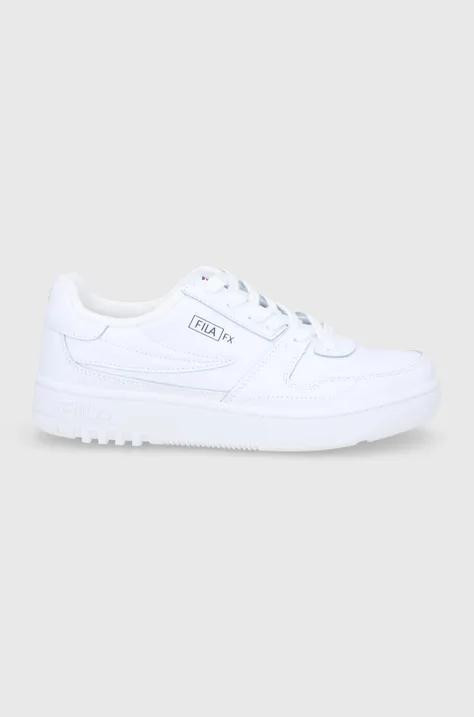 Δερμάτινα παπούτσια Fila Fxventuno χρώμα: άσπρο