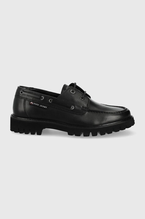 Шкіряні туфлі Pepe Jeans Trucker Deck Lth