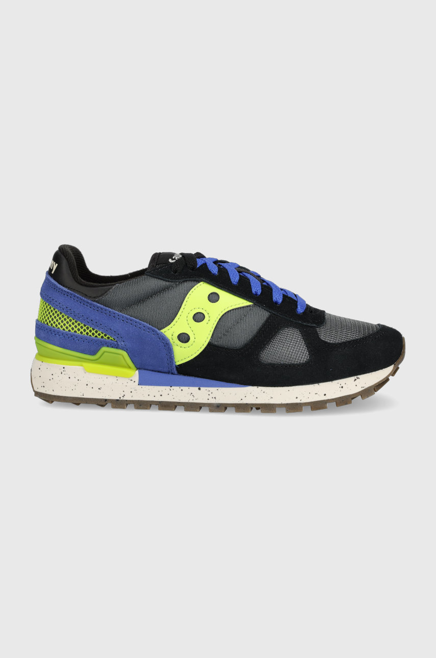 Saucony sneakers Shadow black color