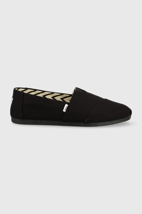 Эспадрильи Toms Alpargata цвет чёрный