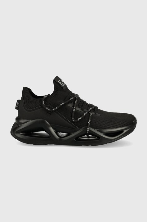 Superge EA7 Emporio Armani črna barva