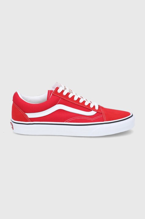 Tenisky Vans Ua Old Skool červená barva, VN0A4BV5JV61-RED