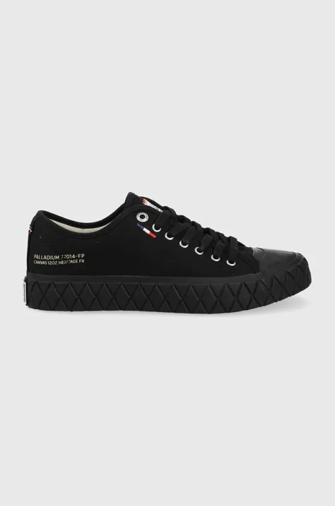 Πάνινα παπούτσια Palladium Palla Ace Cvs χρώμα: μαύρο