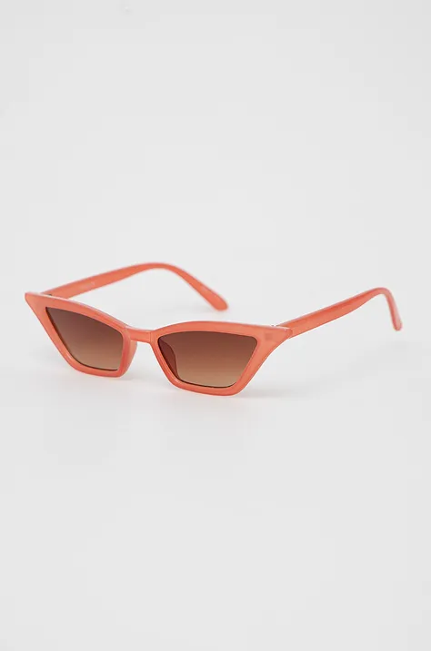 Γυαλιά ηλίου Pieces χρώμα: ροζ