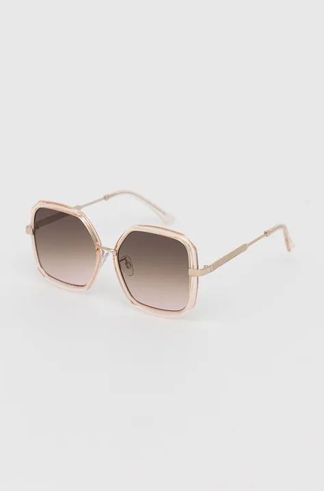 Сонцезахисні окуляри Aldo Farobrelia жіночі колір рожевий