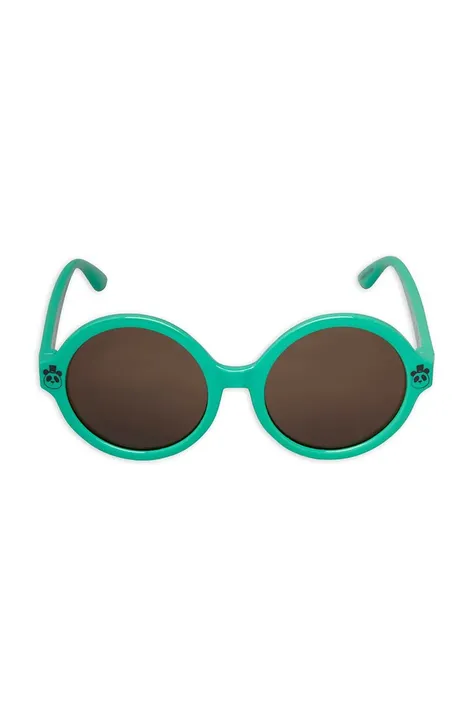 Dětské sluneční brýle Mini Rodini zelená barva