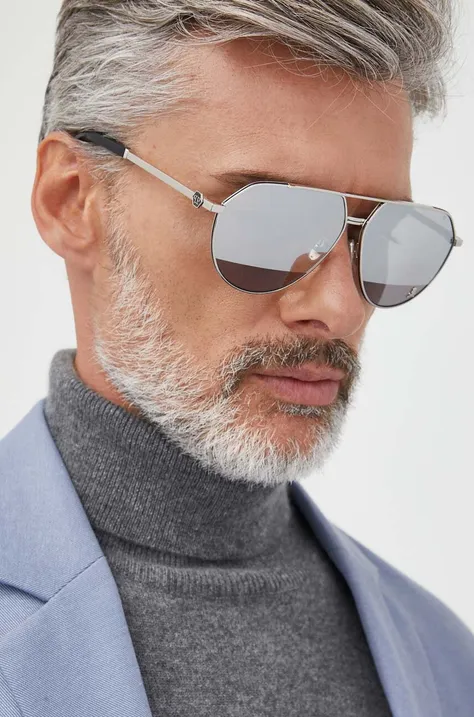 Sončna očala Philipp Plein moško, črna barva