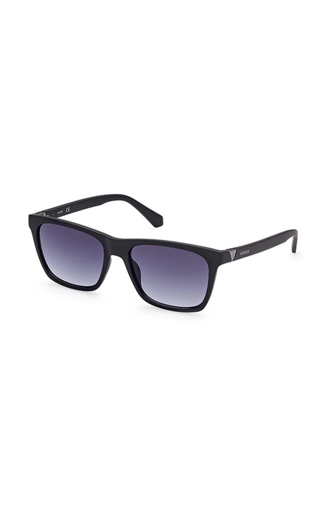 Guess okulary przeciwsłoneczne męskie kolor czarny GU00044_5702W