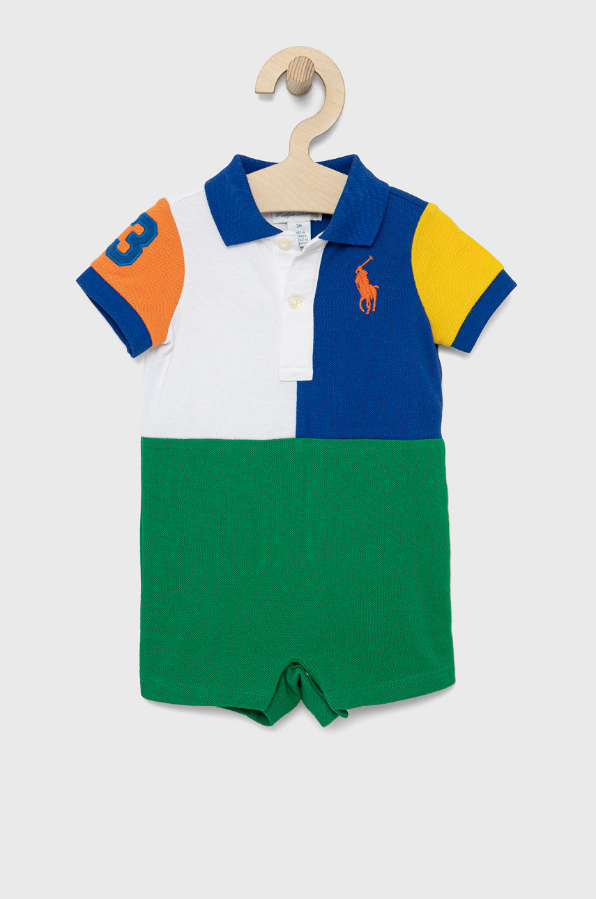 Bombažen body za dojenčka Polo Ralph Lauren