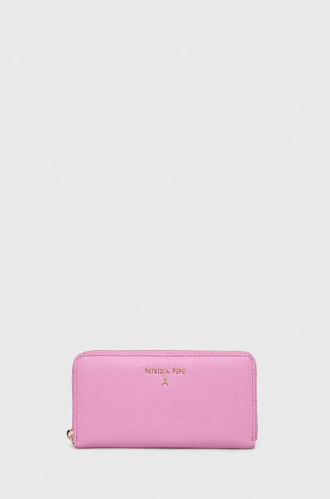 Πορτοφόλι Patrizia Pepe χρώμα: ροζ