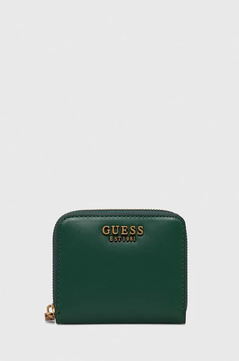 Πορτοφόλι Guess χρώμα: πράσινο