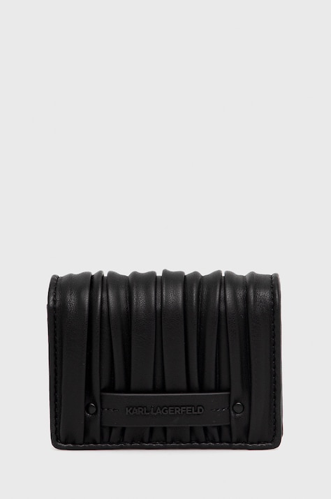 Karl Lagerfeld portfel 220W3210 damski kolor czarny