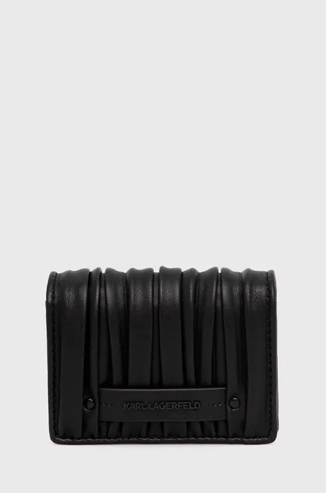 Karl Lagerfeld portfel 220W3210 damski kolor czarny