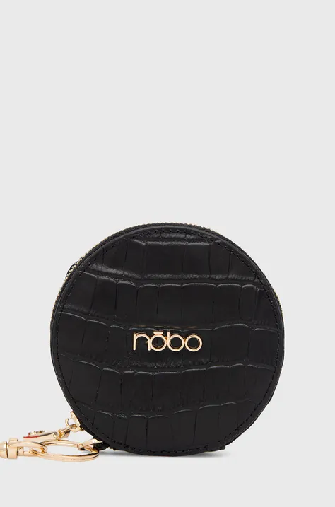 Шкіряний гаманець Nobo жіночий колір чорний