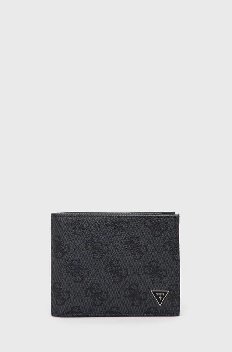 Guess portfel męski kolor czarny