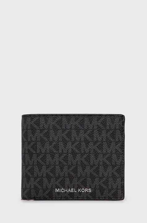 Michael Kors portofel barbati, culoarea negru