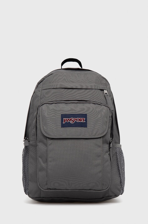 Jansport Plecak kolor szary duży gładki