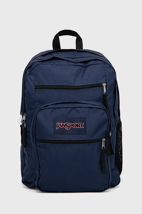 Рюкзак Jansport цвет синий большой с аппликацией