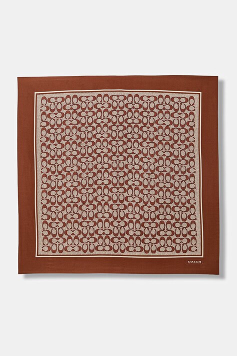 Coach chusta jedwabna