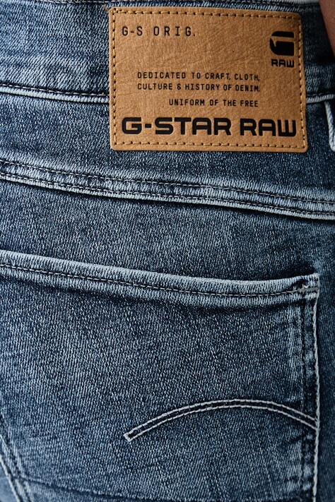 G-Star джинси skinny жіночі — SS22-SJD0AI, блакитний — фото 4