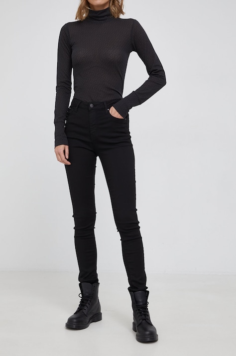 Kalhoty Pepe Jeans Regent dámské, high waist