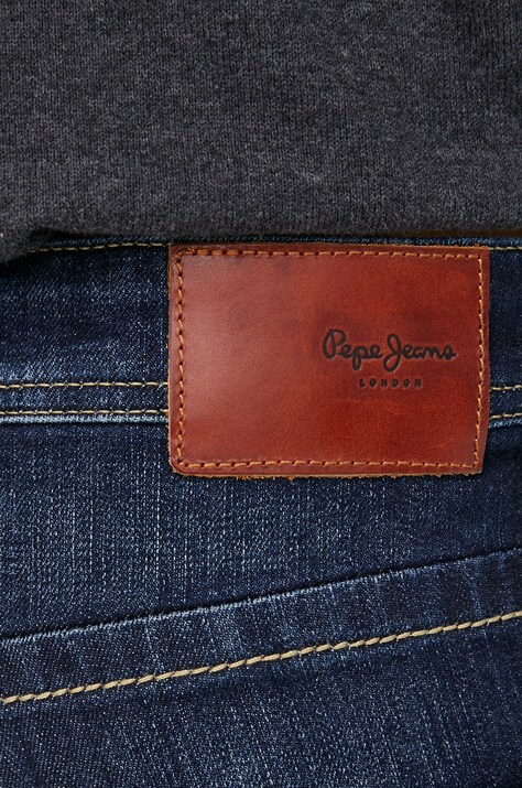 Джинси Pepe Jeans Cash — SS22-SJM09U, темно-синій — фото 4
