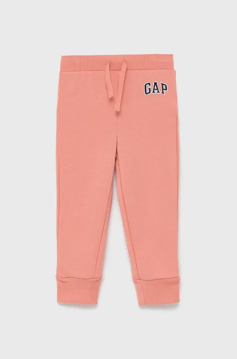 Παιδικό παντελόνι GAP χρώμα: πορτοκαλί
