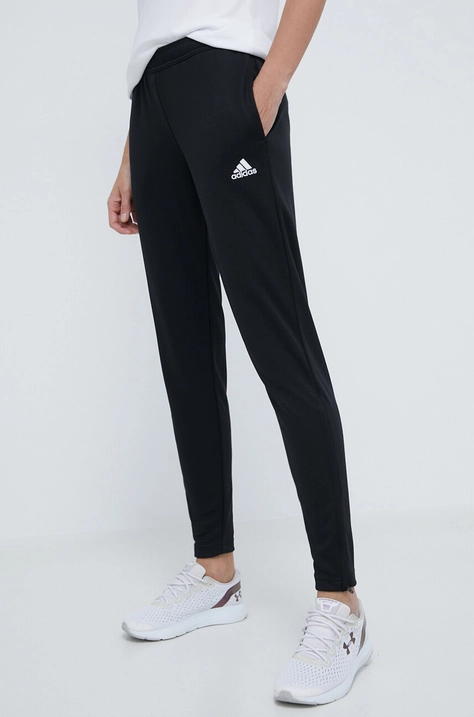 Брюки adidas Performance HC0335 женские цвет чёрный