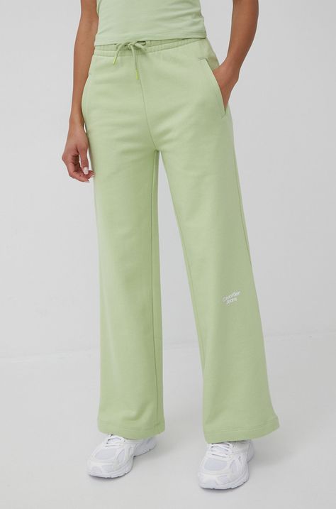 Памучен панталон Calvin Klein Jeans