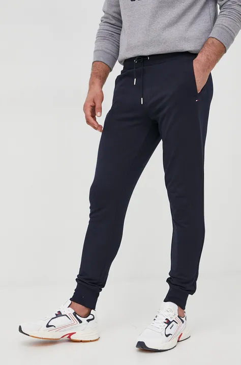 Спортивные штаны Tommy Hilfiger 1985 мужские цвет синий однотонные