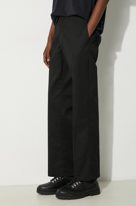 Dickies pantaloni 874 barbati, culoarea negru, drept
