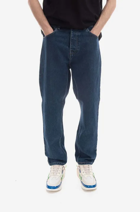Carhartt WIP jeans Newel medium waist I029208-BLUE.STONE