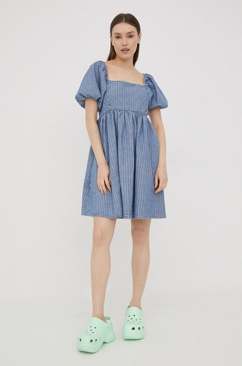 Levi's rochie jeans mini, evazati