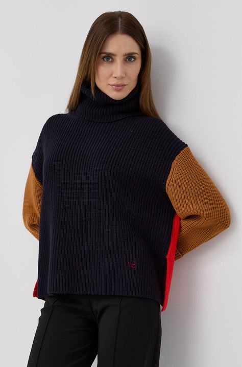 Victoria Beckham gyapjú pulóver