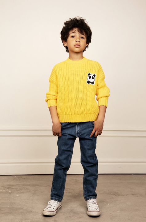 Детский хлопковый свитер Mini Rodini