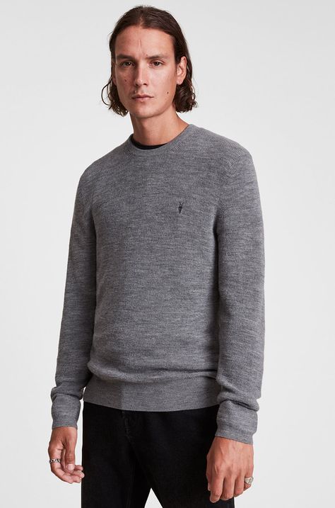 AllSaints Sweter wełniany