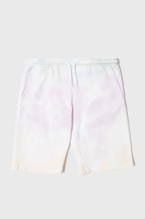 Otroške bombažne kratke hlače Jack & Jones bela barva