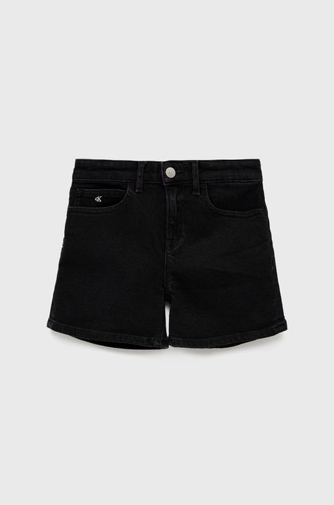 Calvin Klein Jeans szorty jeansowe dziecięce IG0IG01451.PPYY