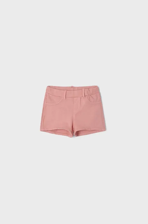 Dječje kratke hlače Mayoral boja: ružičasta, glatke