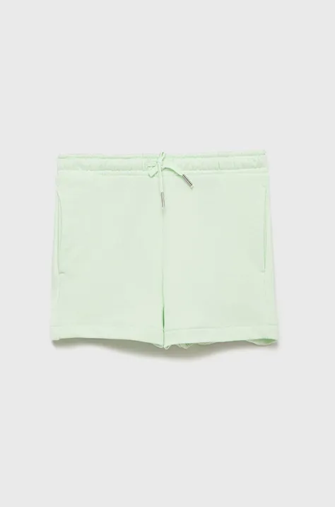 Dječje kratke hlače Tom Tailor boja: zelena, glatki materijal