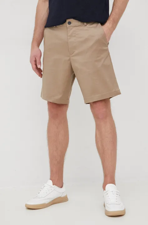 Kratke hlače Selected Homme za muškarce, boja: bež