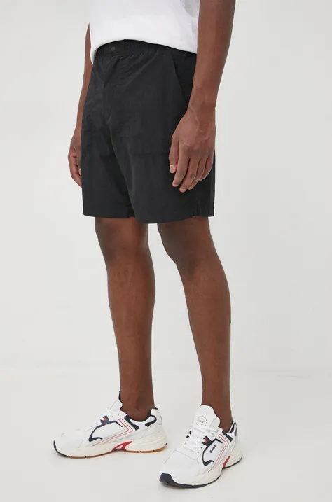 Kratke hlače GAP za muškarce, boja: crna