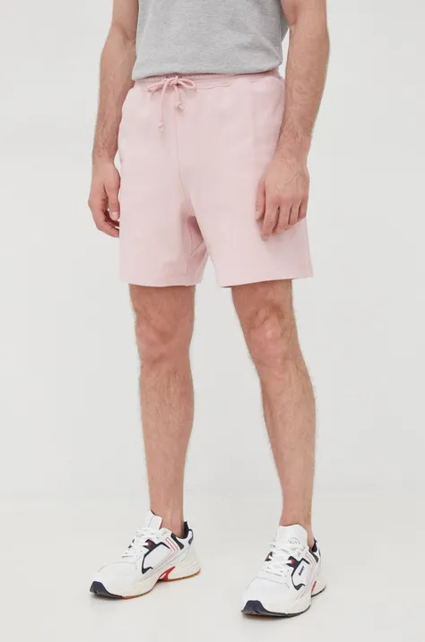 GAP szorty bawełniane męskie kolor różowy